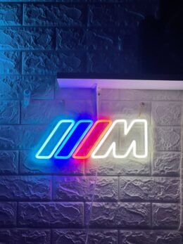 BMW M-Power Performance LED Sign