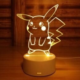 Pikachu Edge Acrylic 3D Light Lamp