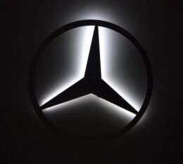 Mercedes-Benz Logo Silhouette