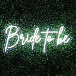 Bride-to-be Neon Sign