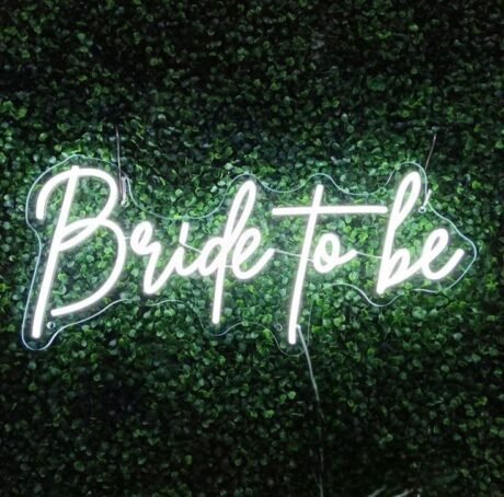 Bride to Be Neon Sign – Extra Large (110cm)