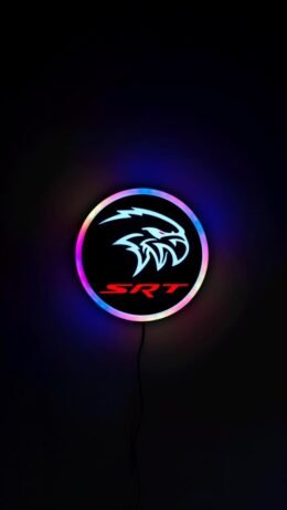 SRT Hellcat RGB Silhouette