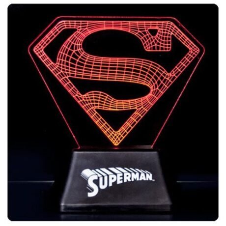 DC Comics Superman Edge Acrylic Light Lamp
