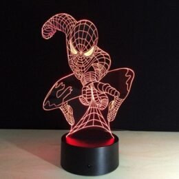 Spiderman Edge Acrylic 3D Light Lamp