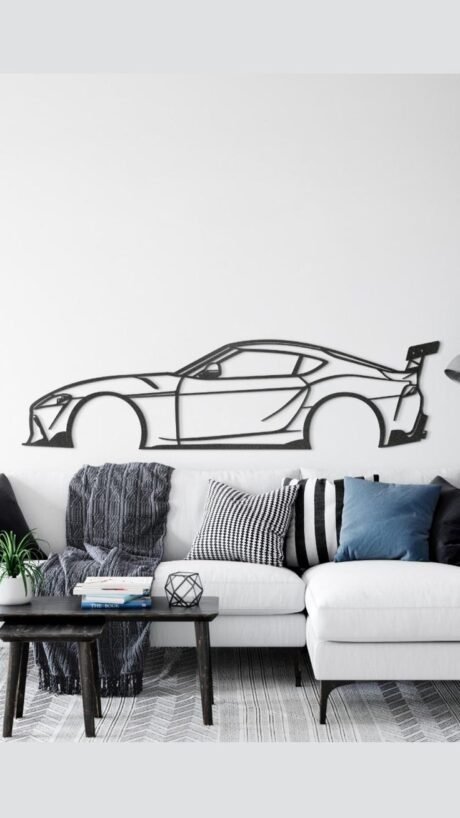 JDM Wall Art _ Car Silhouette, Gift For Car Lovers _ Car Guy Gift