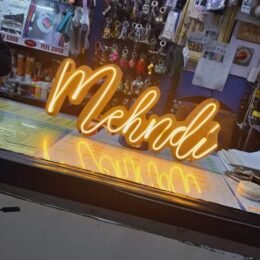 Mehndi Neon Sign