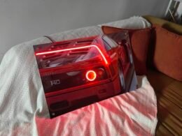 Ferrari F40 LED Light-Up Car Wall Art