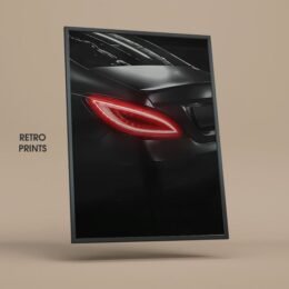 CLS63 AMG LED Light-UP Car Wall Art