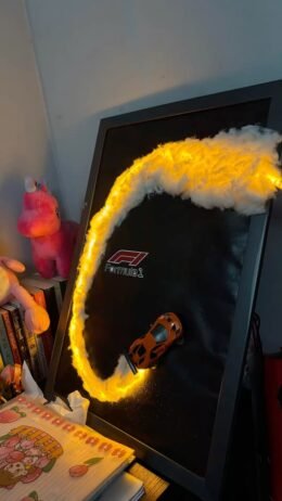 LED Light-Up 3D Drift Lamp