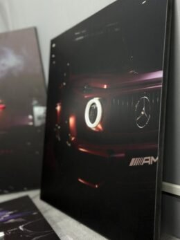 G-Wagon LED Light-Up Car Wall Art